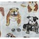 BULLDOG FEHÉR ALAPON ORVOSI/MŰTŐS SAPKA